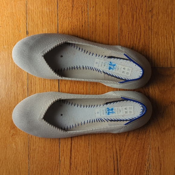 Rothy's The Flat in Birdseye Flax (retired) - Picture 2 of 5